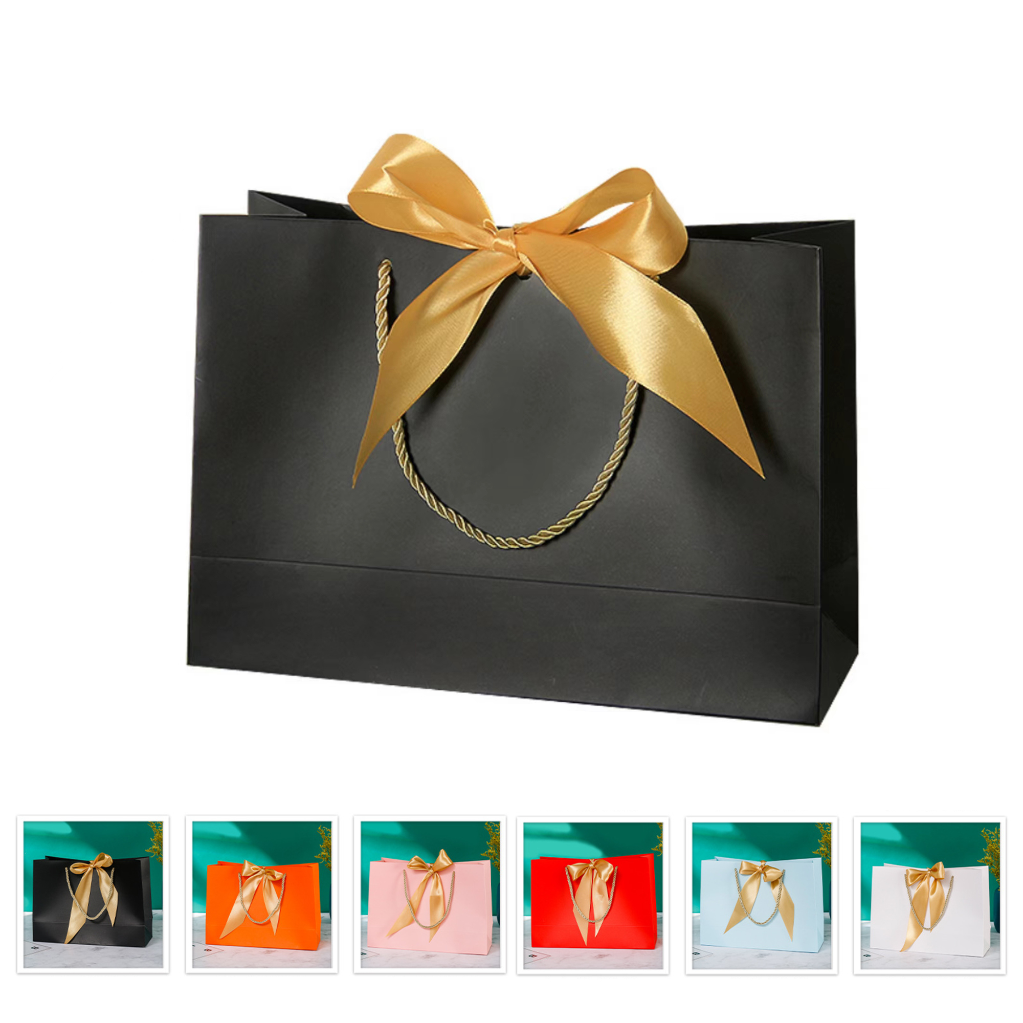 Shopping Bag with Ribbon Bow 3