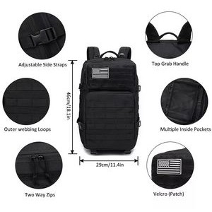 Men Tactical Backpack Hiking Camping Hunting Bag 2