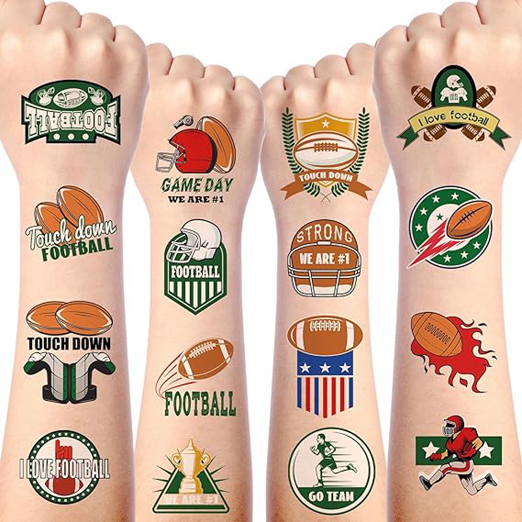 Football Body Stickers 3