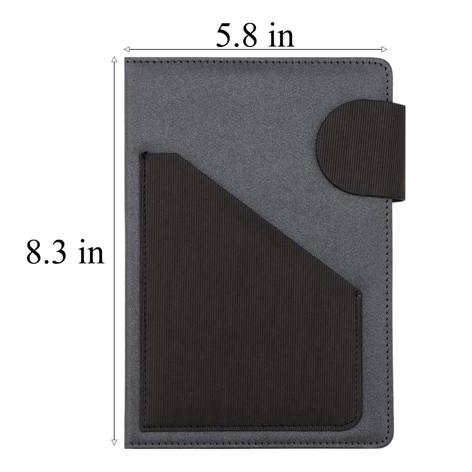 A5 PU Leather Business Notebook w/ Pocket 10