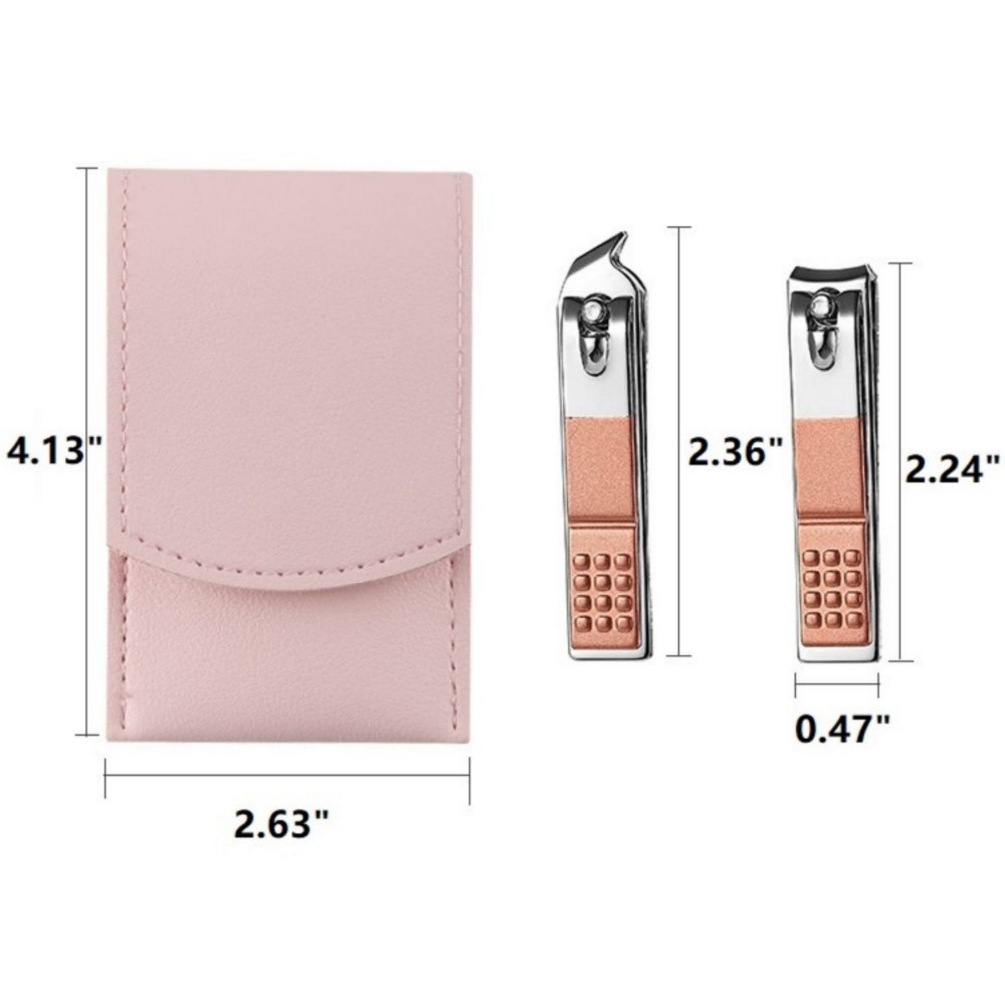3 Pcs Stainless Steel Manicure Set 4