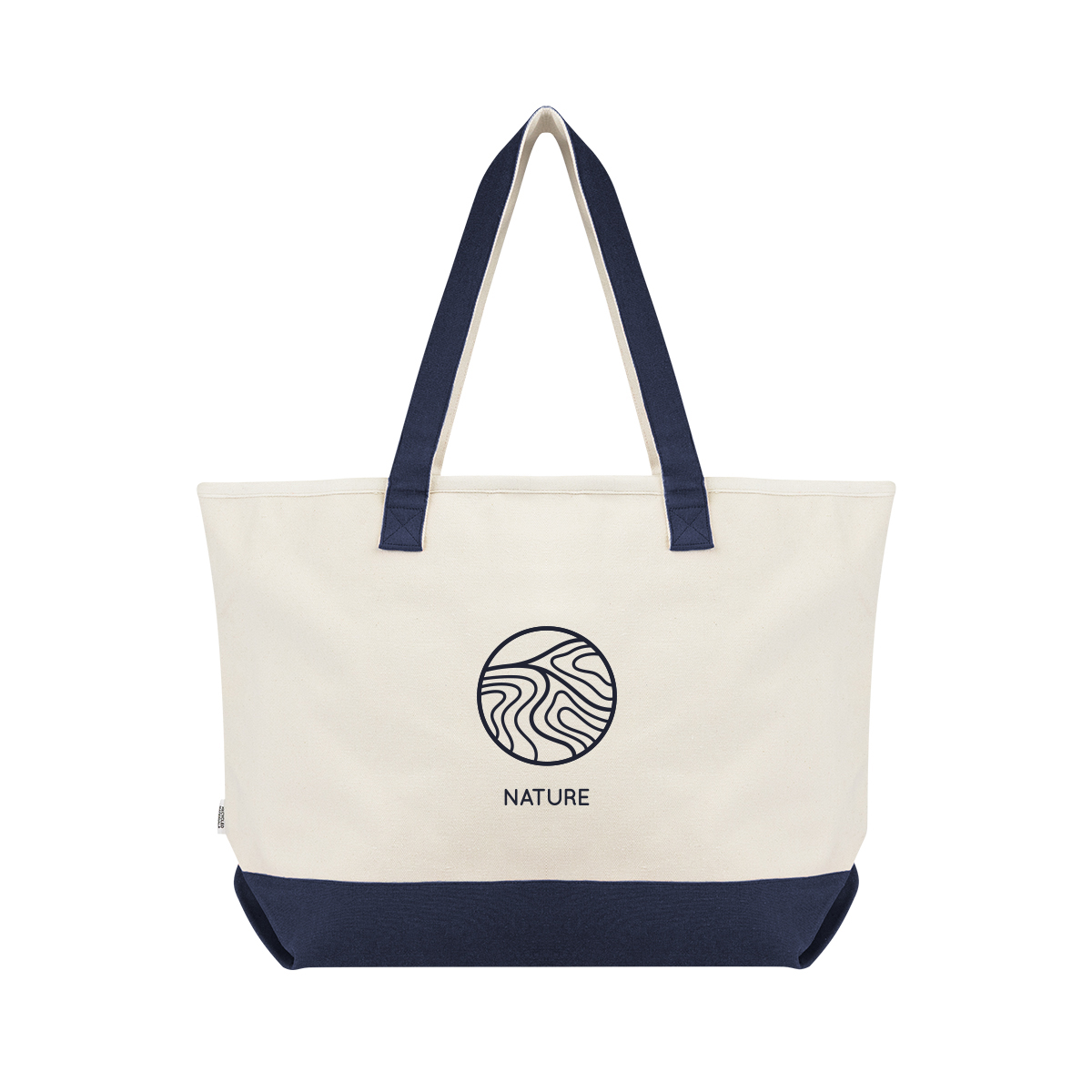 Large Starboard Recycled Cotton Canvas Tote Bag, custom tote bag with logo imprint 21