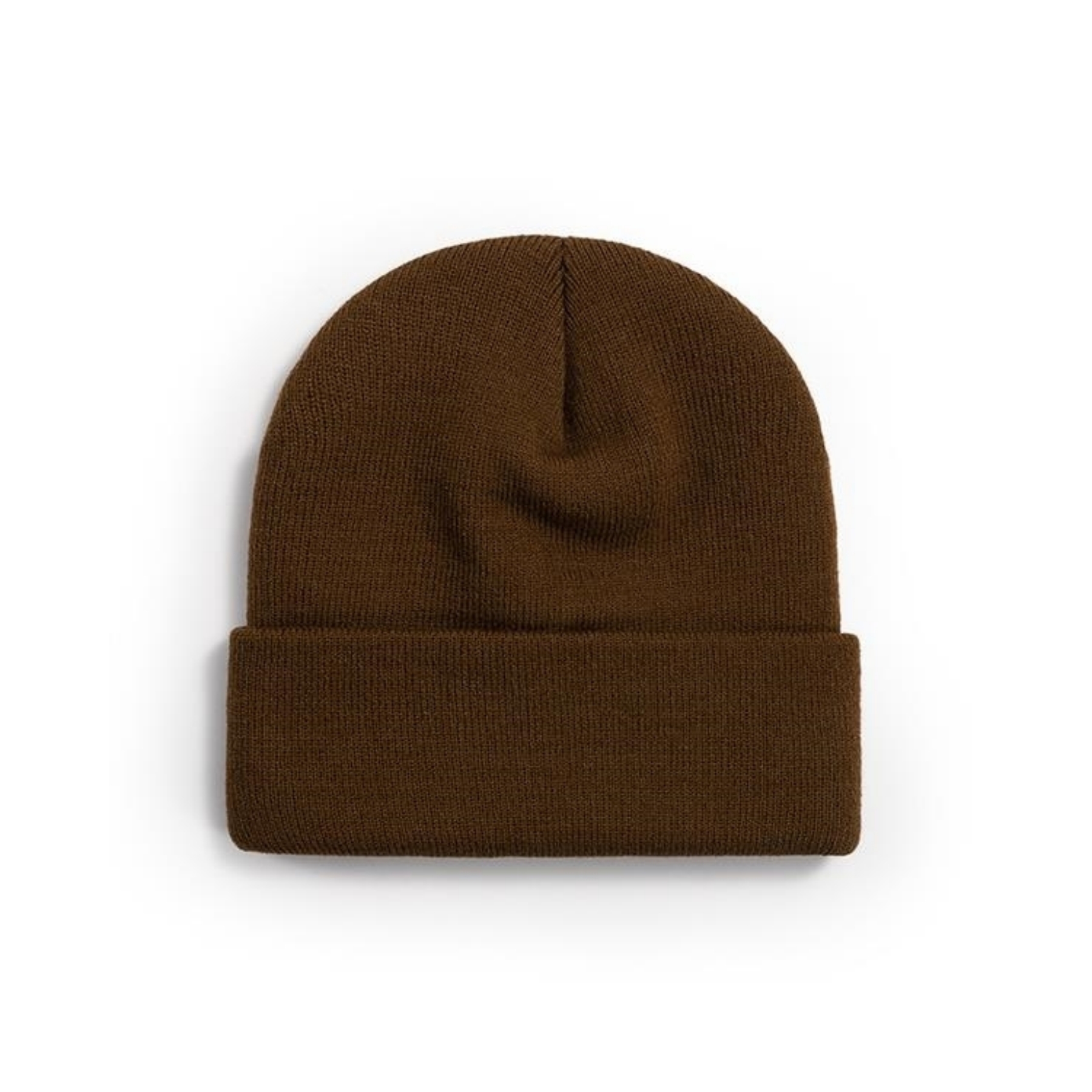 Knit Beanies Cap with Woven Patch 1