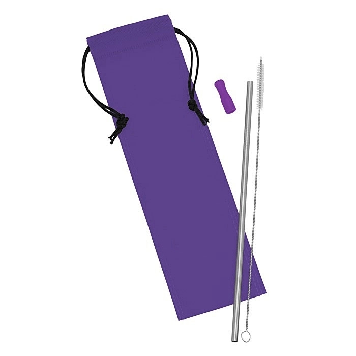 Stainless Steel Straw Set 4
