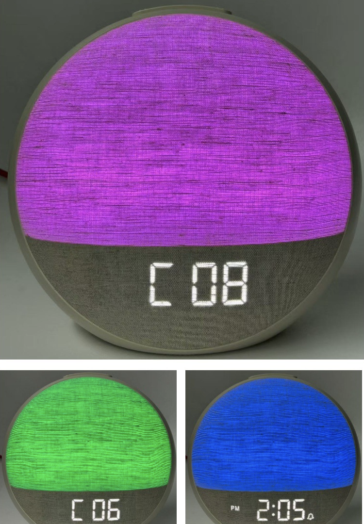 Digital Alarm Clock with Sound Machine 7