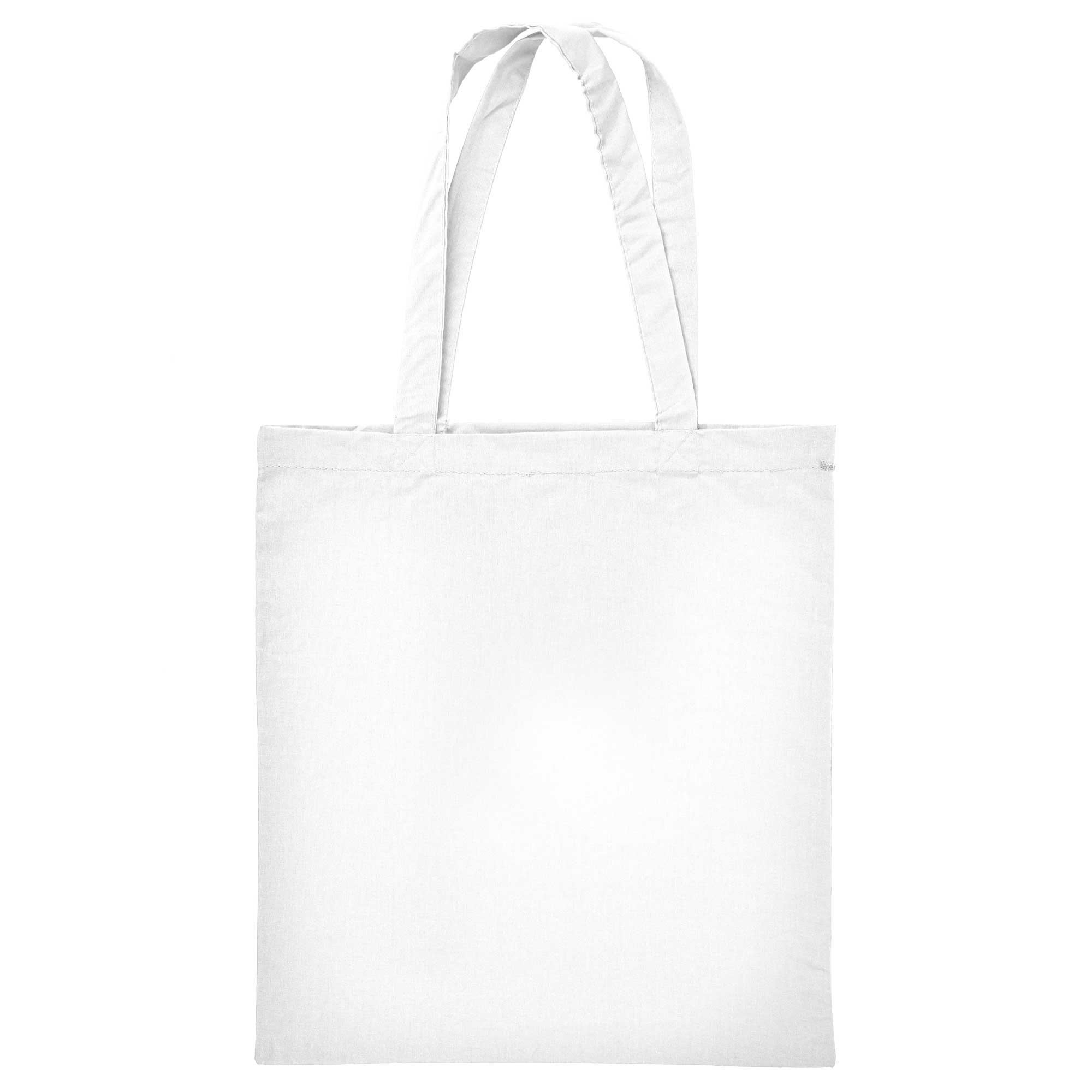 15"x16" Calico Cotton Tote Bag - 140GSM 4