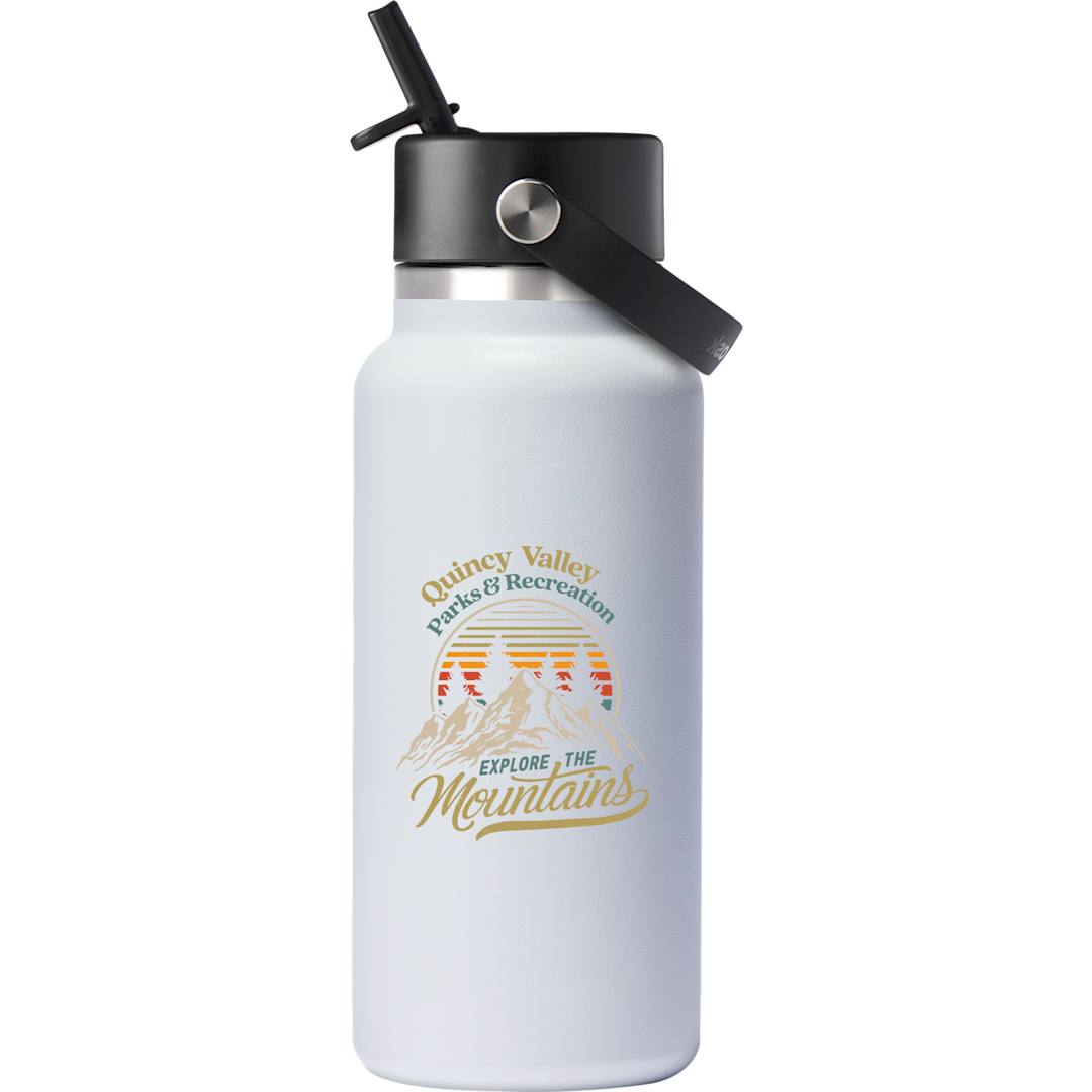 Hydro Flask® Wide Mouth w/ Flex Straw Cap 32oz 64