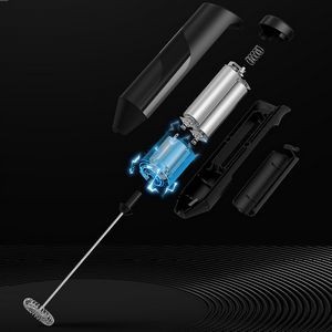 Electric Coffee Mixer and Egg Whisk With Stainless Steel Rod 16