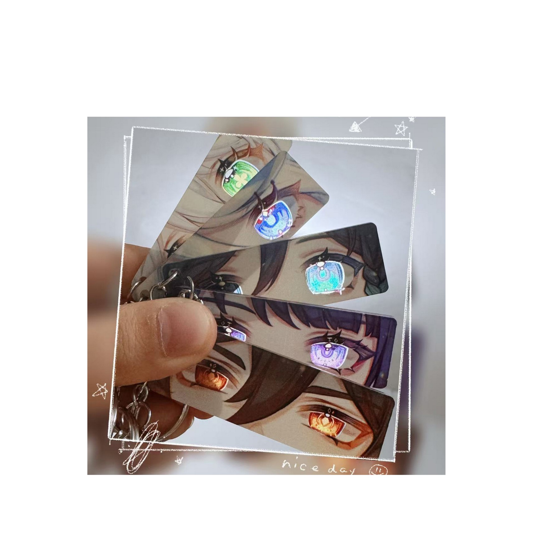 Custom Acrylic Keychain 5