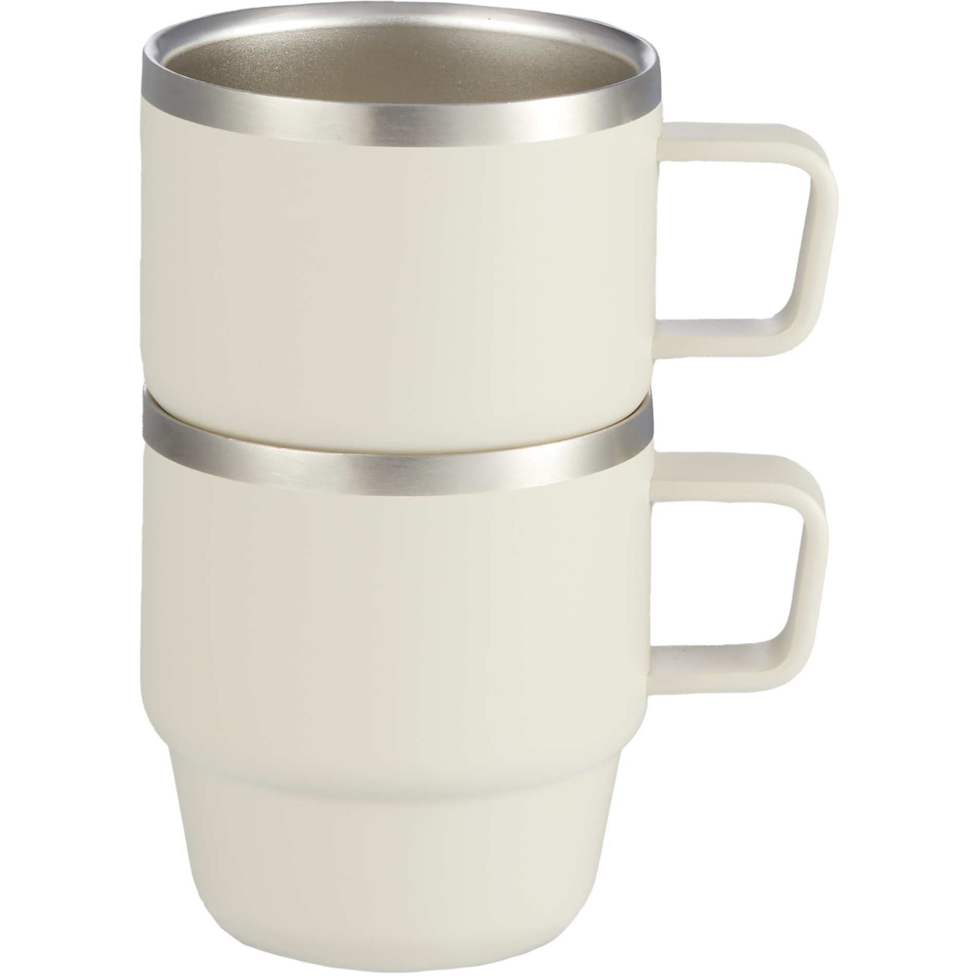 Doppio Stackable Recycled Mug Set 6oz 56