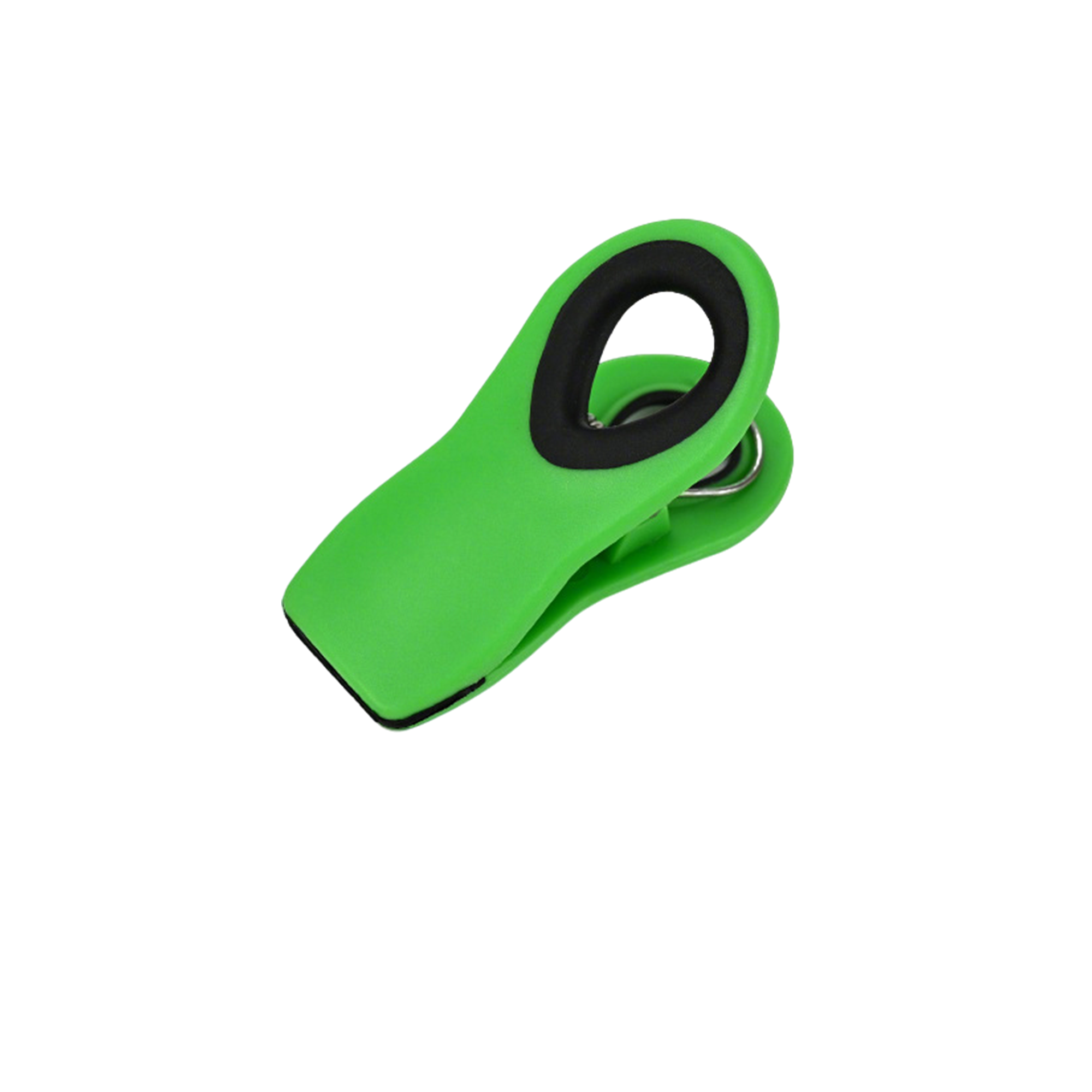 Magnetic Grip Bag Clip Plastic Body Spring Hinge 2.83" 7