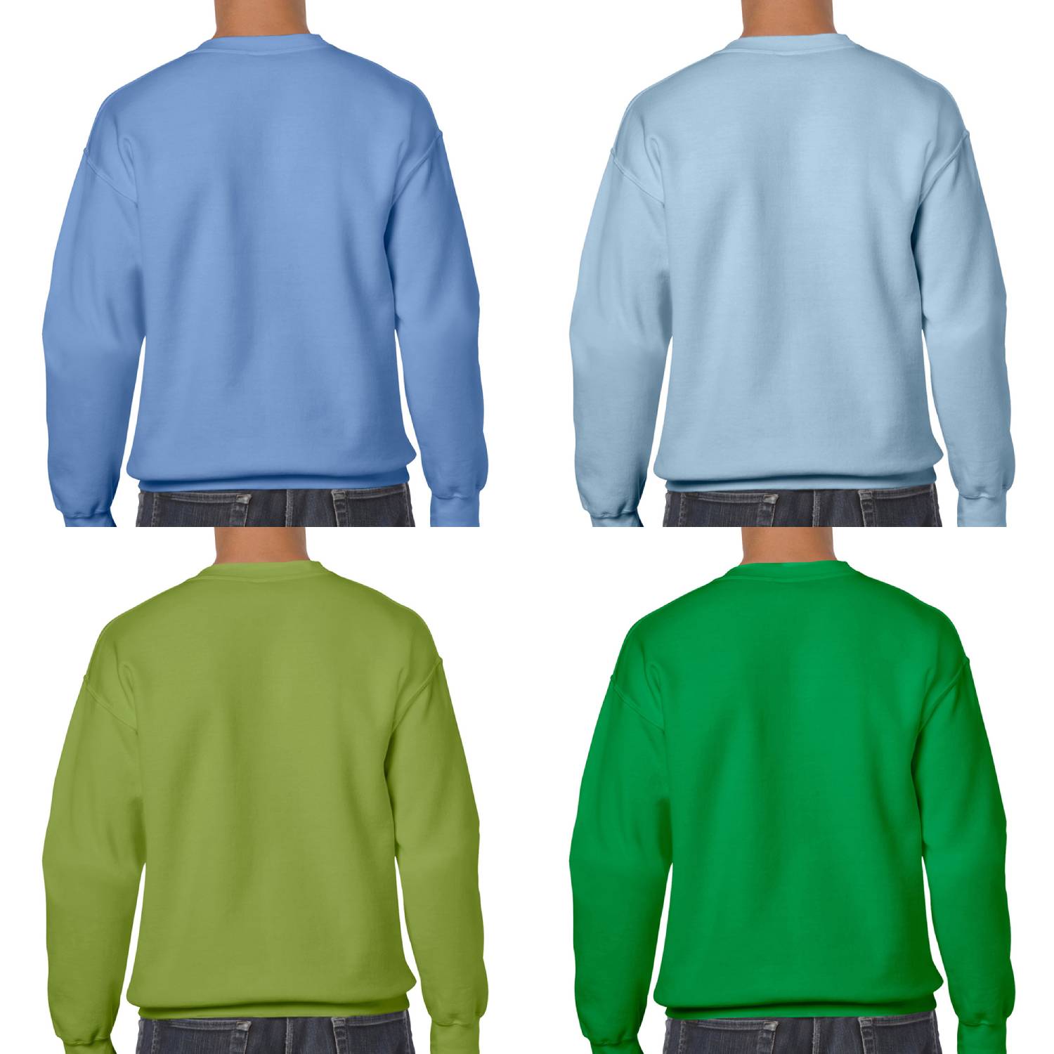 Adult 7.75 oz. Cotton Blend Crewneck Sweatshirt 2