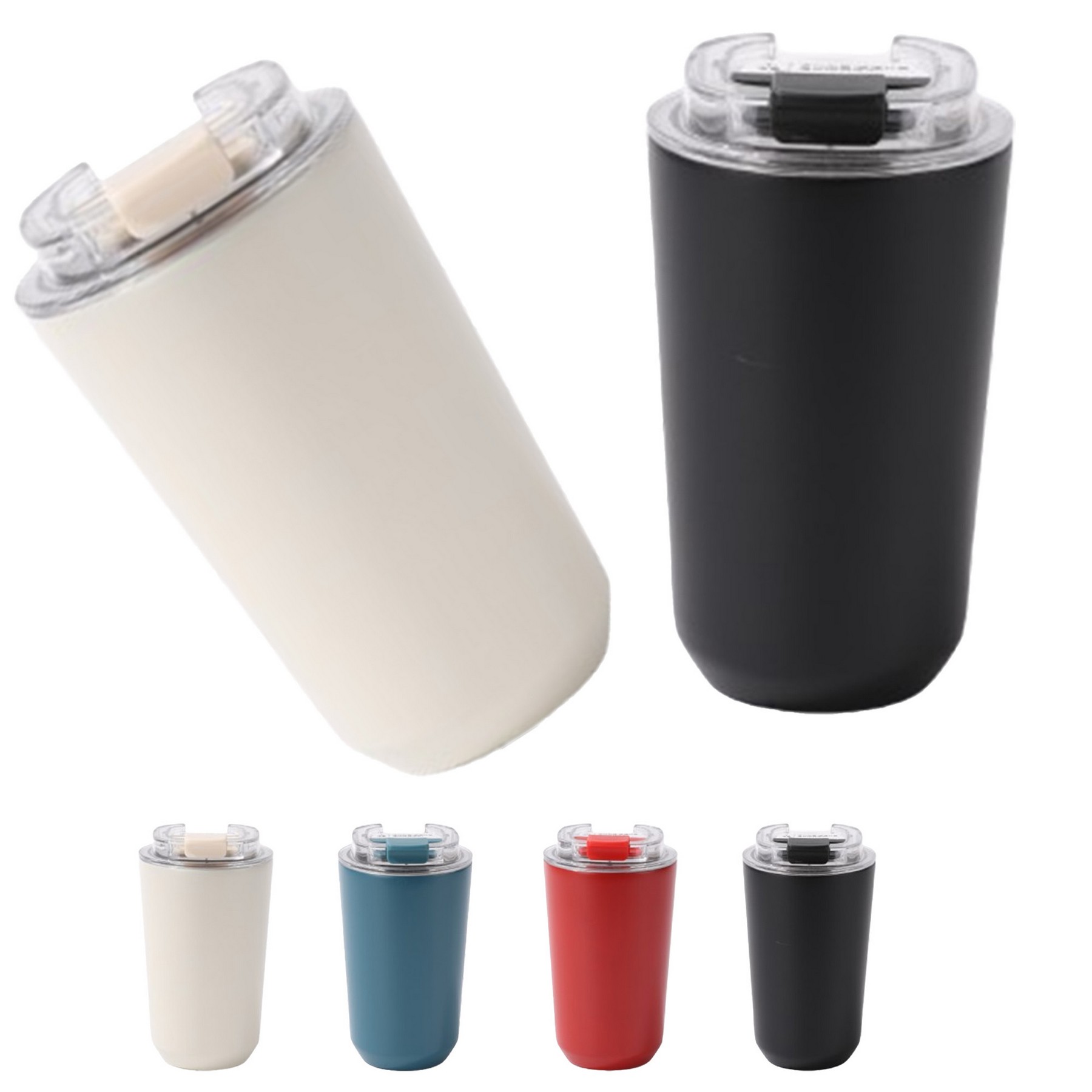 12Oz Leak Proof Reusable Double Walled Coffee Tumbler 4