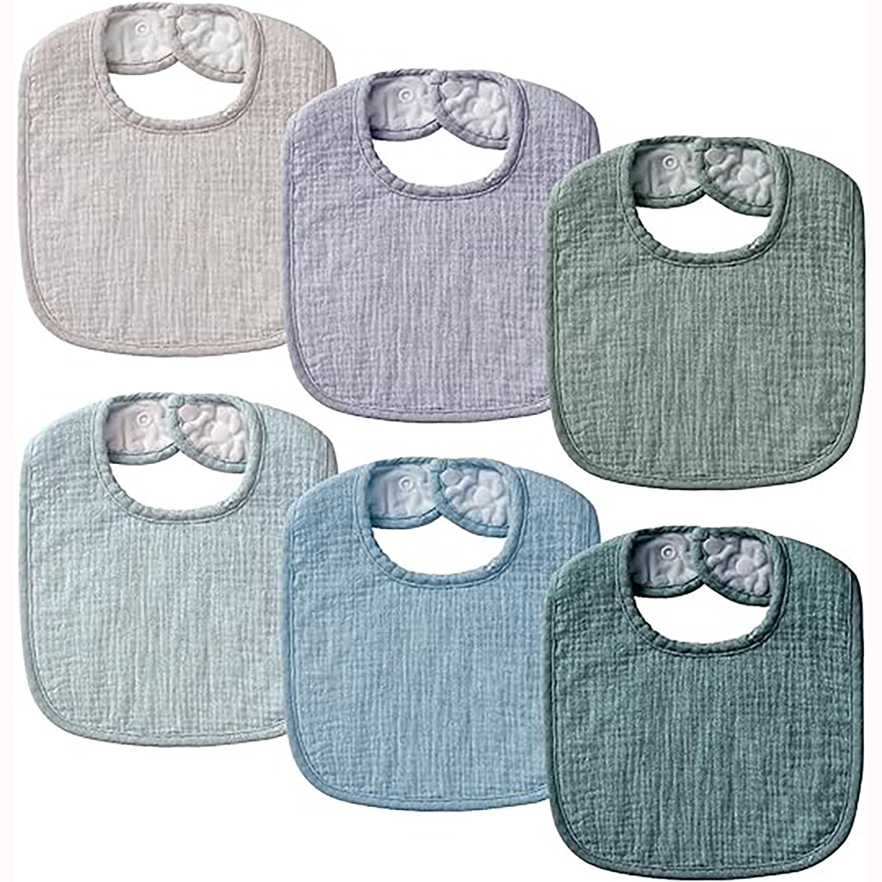Soft Cotton Baby Drool Bibs 9