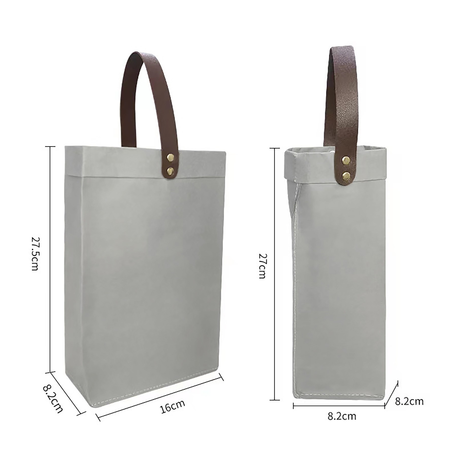 Kraft Paper Wine Bag 6