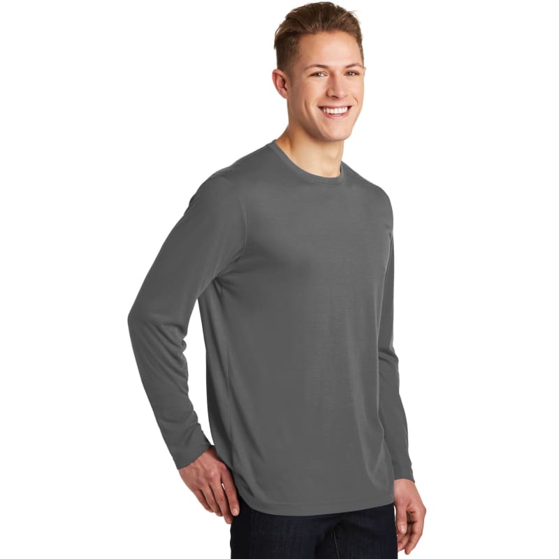 Sport-Tek Long Sleeve PosiCharge Competitor Cotton Touch Tee. 42