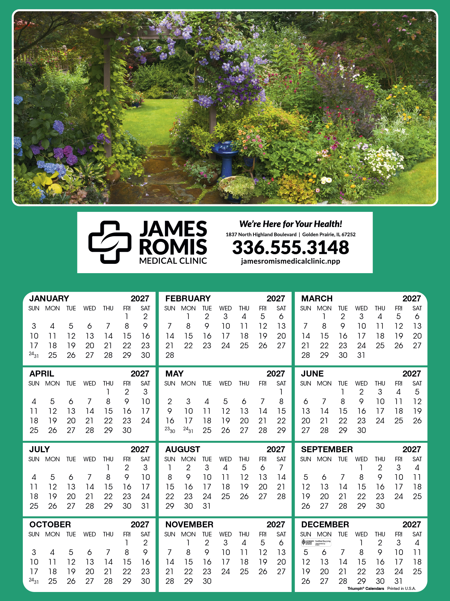Skinner & Kennedy® Display-A-Year 32