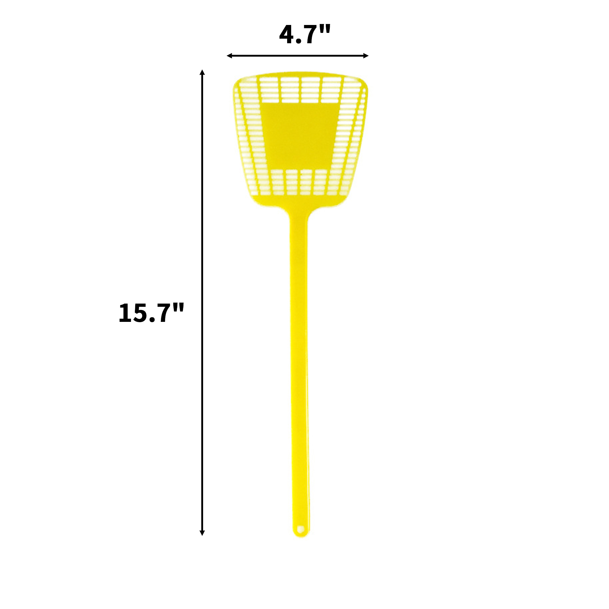 Plastic Fly Swatter With Wide Head And Hook Design 3