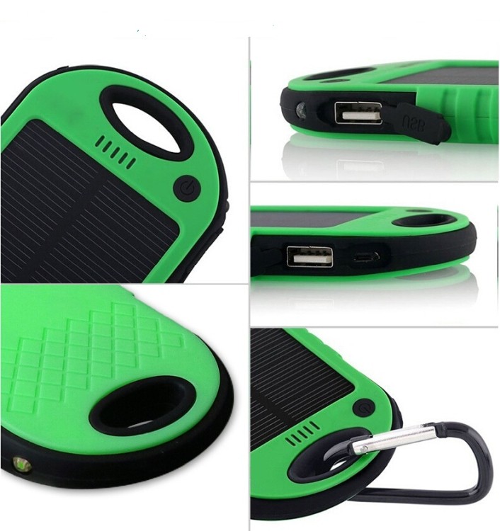 Outdoor Water Resistant Solar Power Bank 21