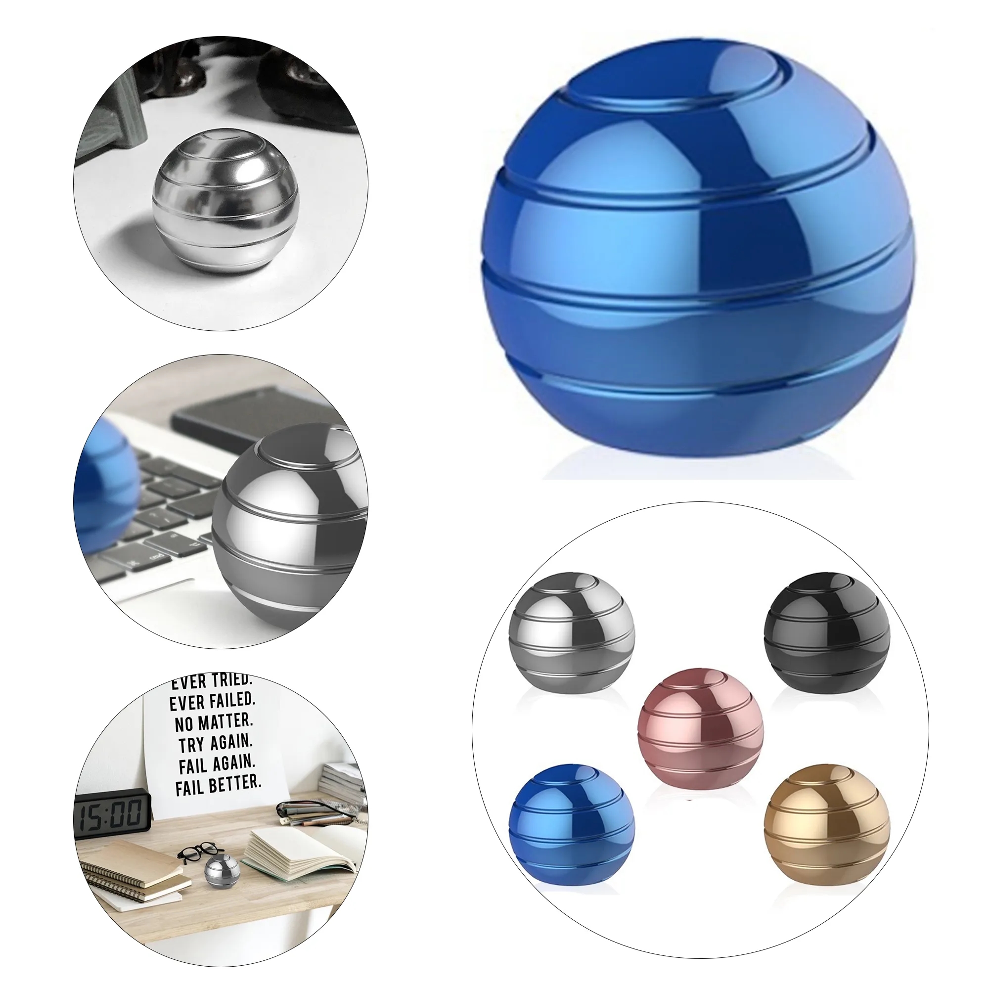 Table Rotating Ball Decompression Toy 1