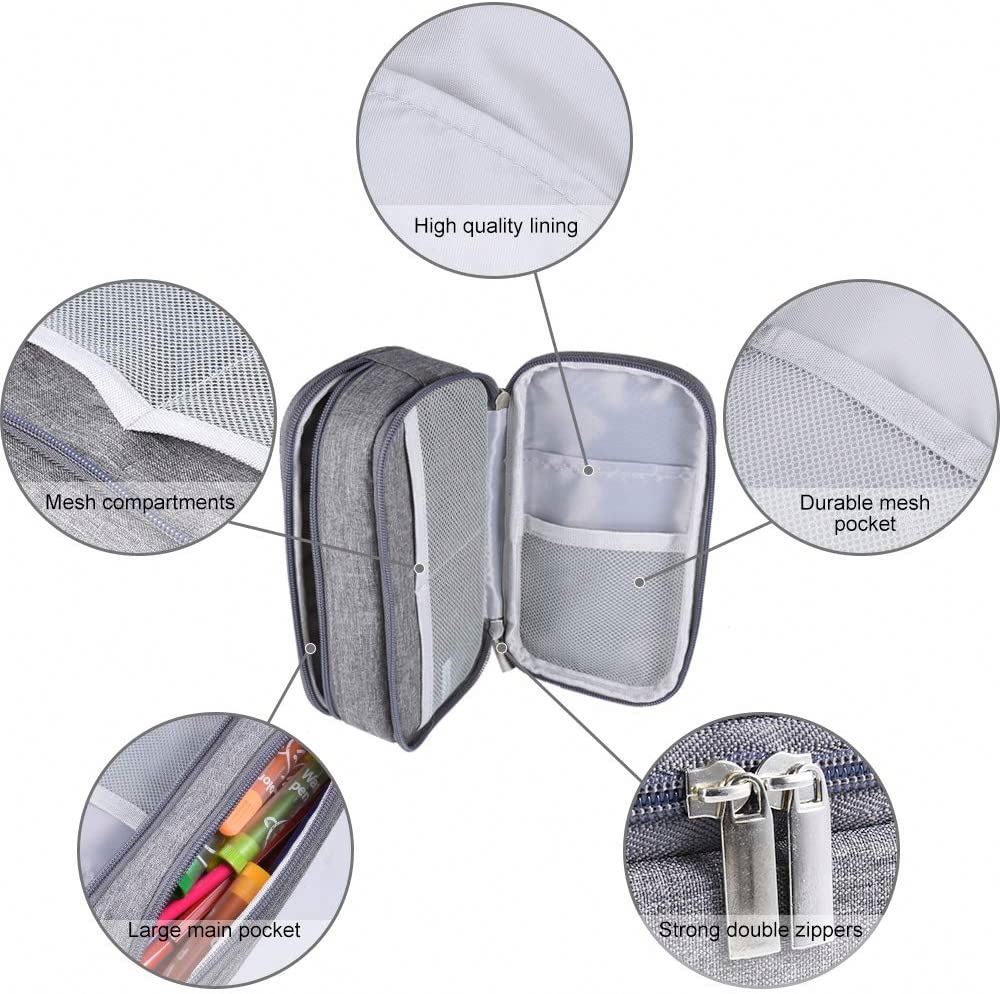 Three-Tier Stationery Pen Case 2