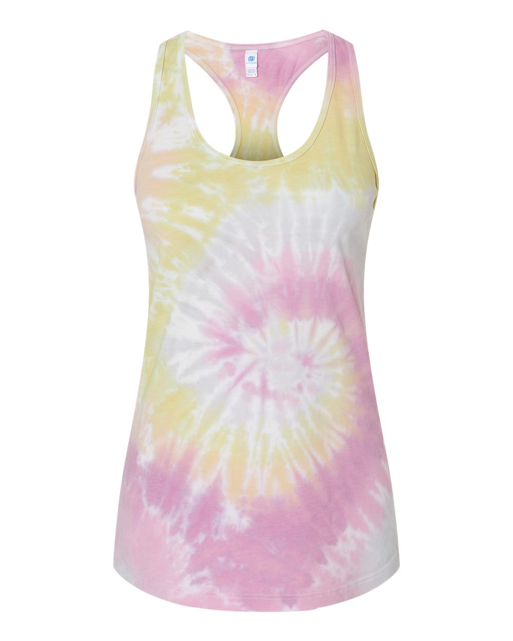 Women's Tie-Dyed Racerback Tank Top - 3400 38