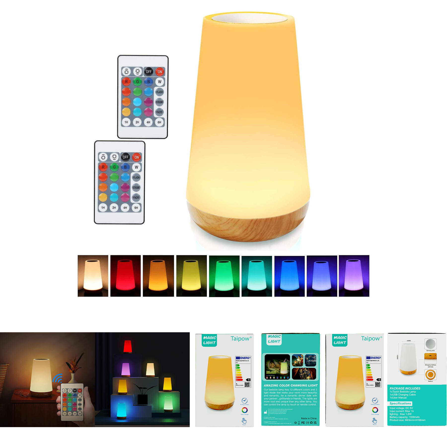 Bedside Table Lamp 2