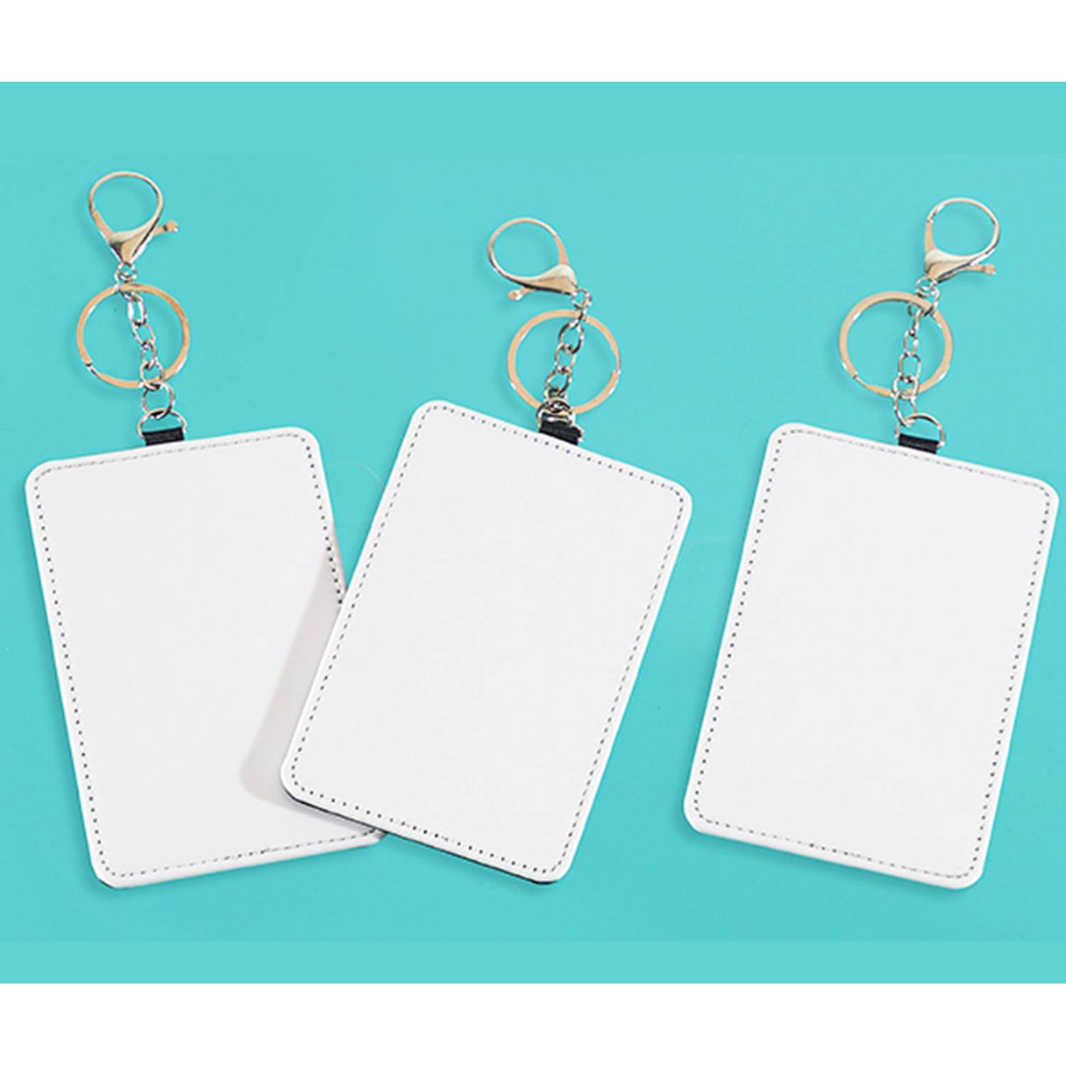 Pu Leather ld Badge Card Holder 4