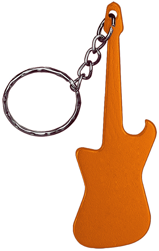 Guitar Shaped Bottle Opener Keychain 7