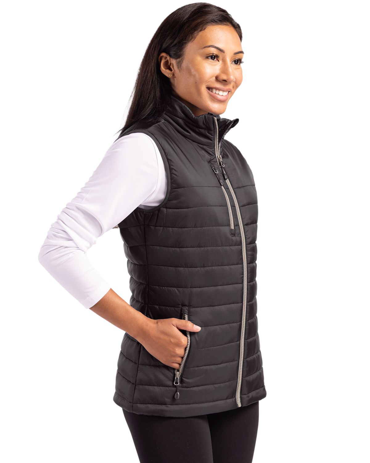 Valhalla Eco Full Zip Womens Puffer Vest
