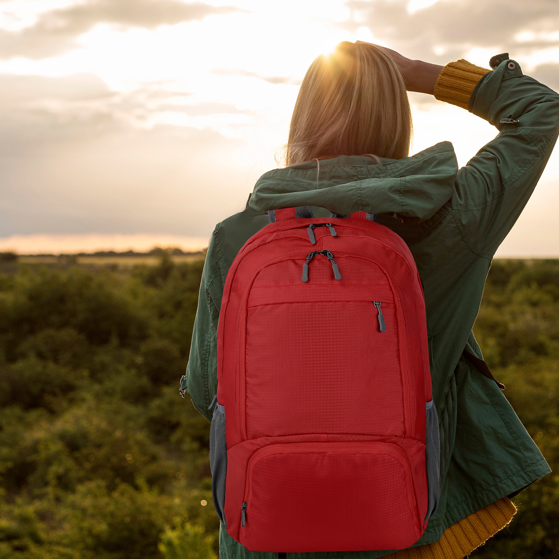 30L Lightweight Packable Travel Hiking Backpack 11