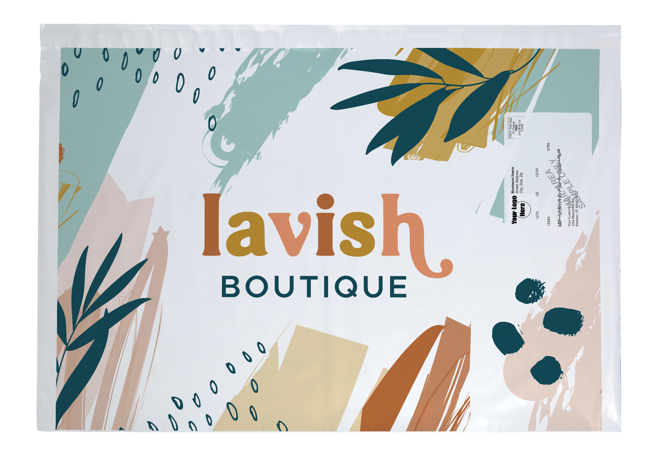 Full Color Expandable Variable Addressing 1-Sided Poly Mailer (19.75" x 12" x 4")