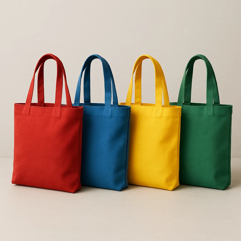 Premium Cotton Canvas Tote Bag - Durable & Versatile 3