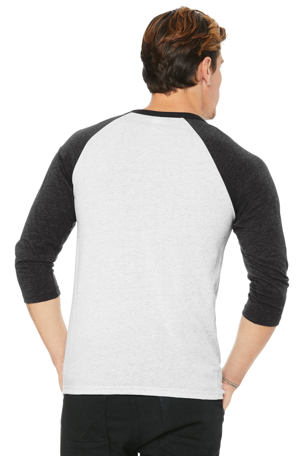 BELLA+CANVAS Unisex 3/4-Sleeve Baseball Tee. BC3200 97