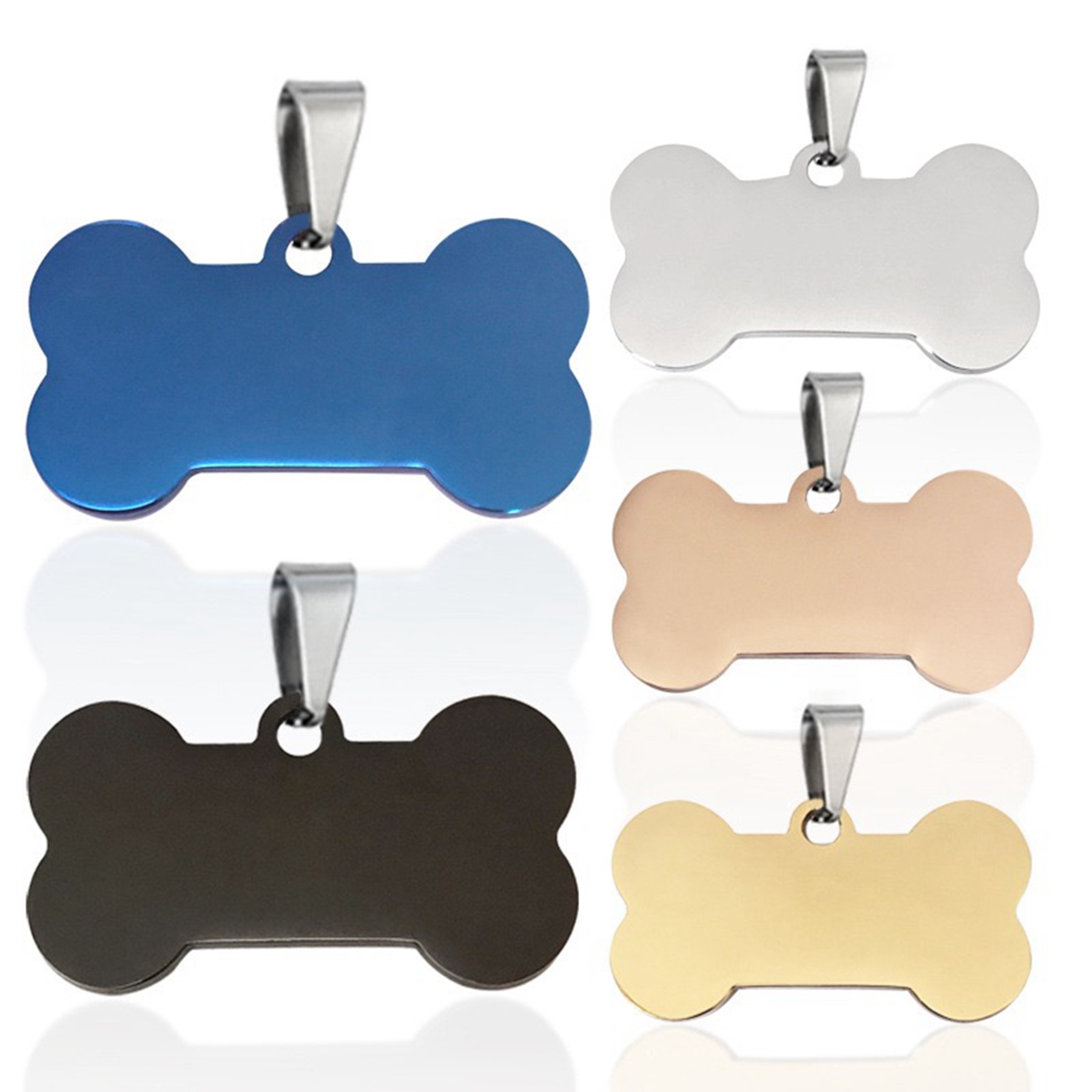 Stainless Steel Dog Tag Titanium Steel Military Tag 4