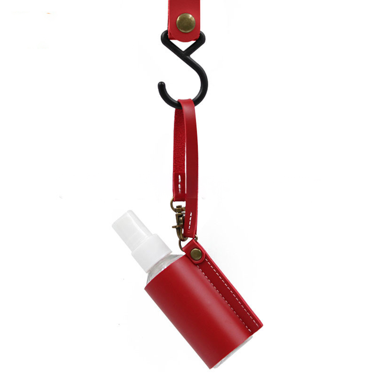 Alcohol Perfume Hand Sanitizer Refill Spray Bottle Keychain 4