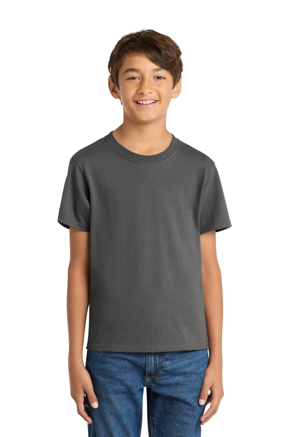 Port & Co Youth Core Cotton Tee. PC54Y 500