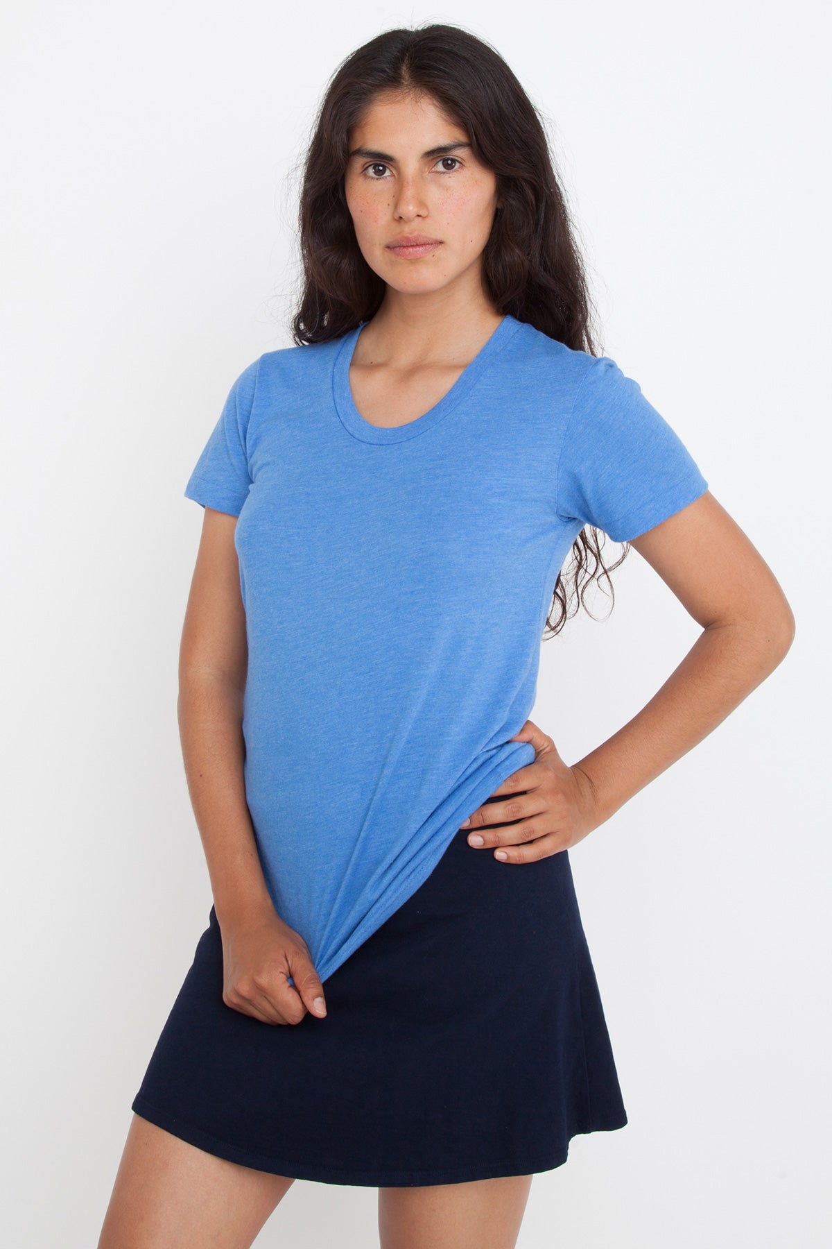 WOMEN'S POLY COTTON S/S T-SHIRT 11