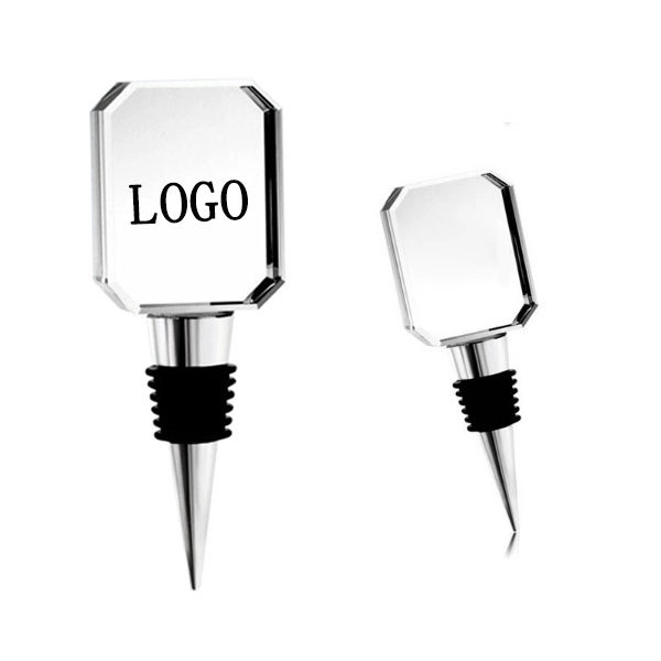 Personalized Crystal Wine Bottle Stopper 2