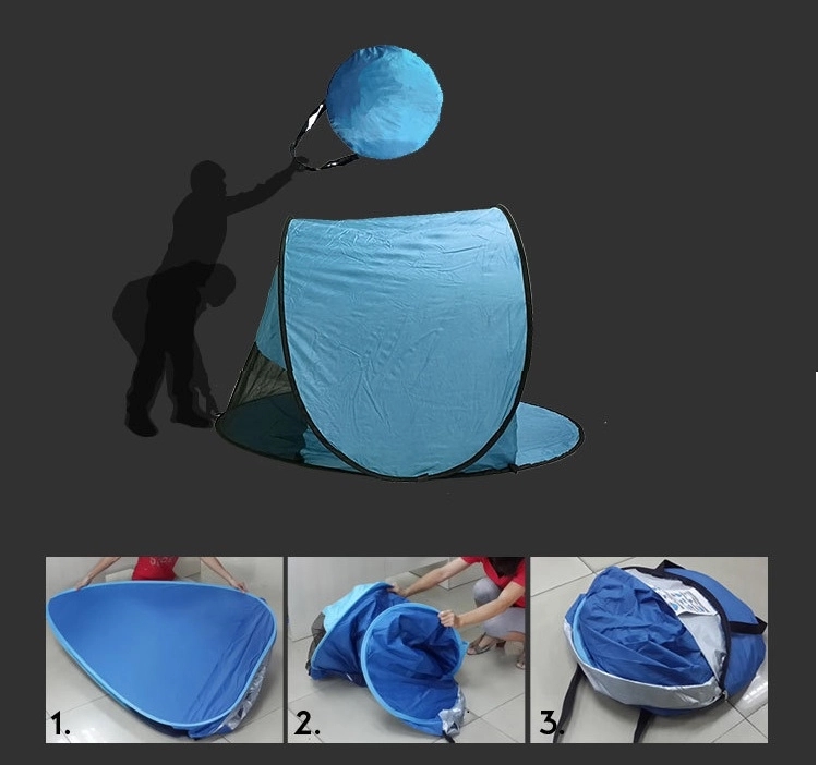 Pop Up Portable Beach Tent 3