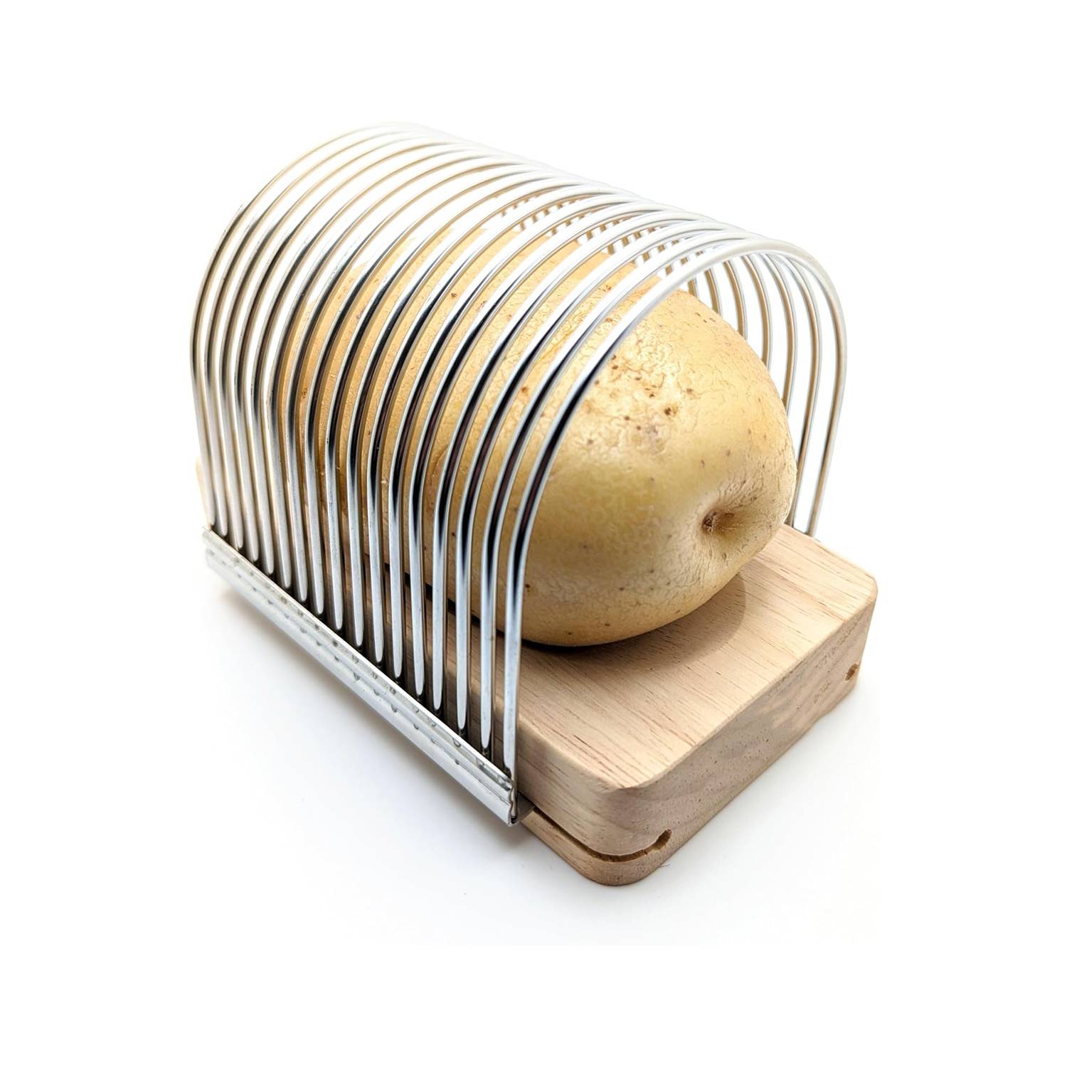 Detachable Stainless Steel Rust Proof WireCage Bread Slicer 4
