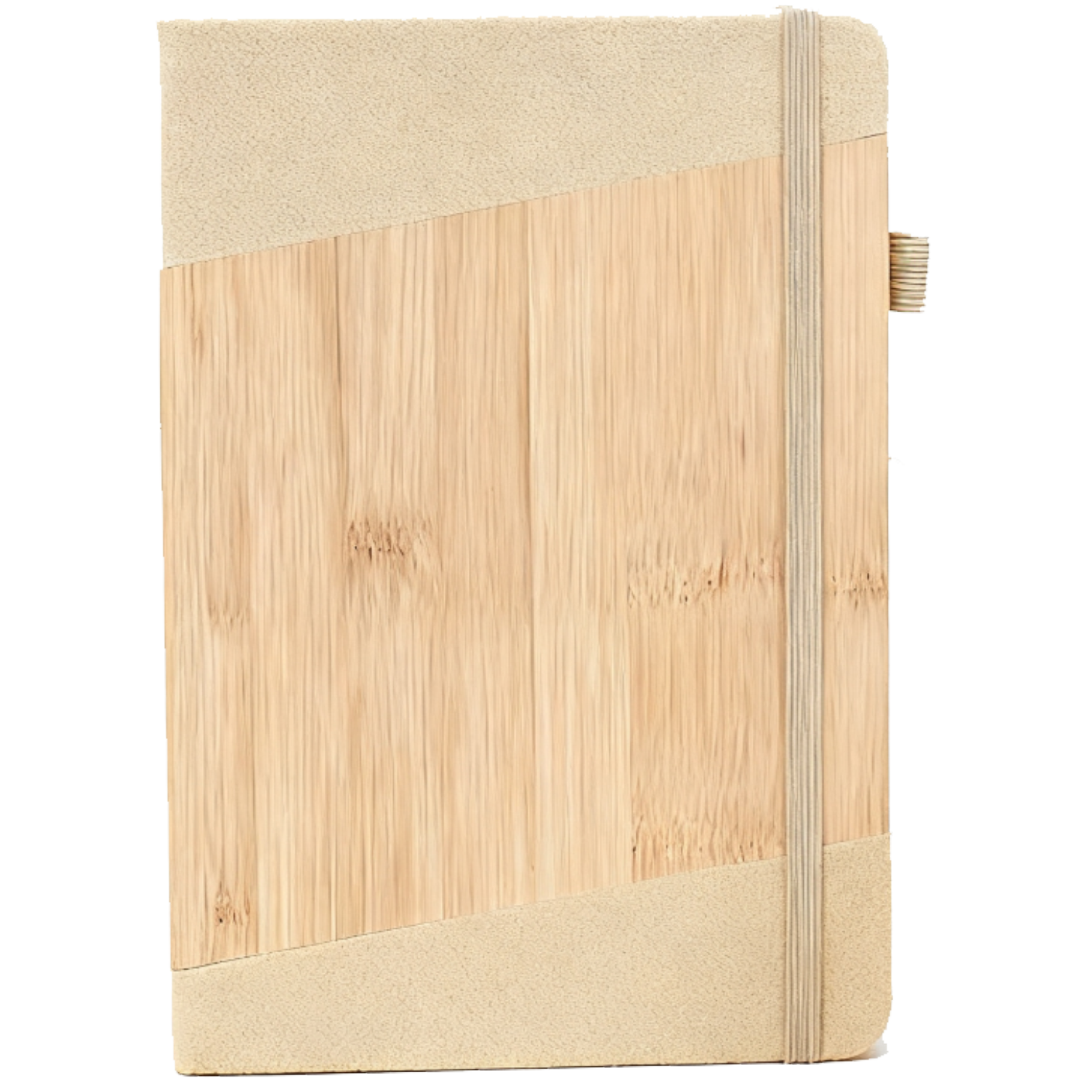 A5 Eco-Friendly Bamboo Wood Cover Notebook 16