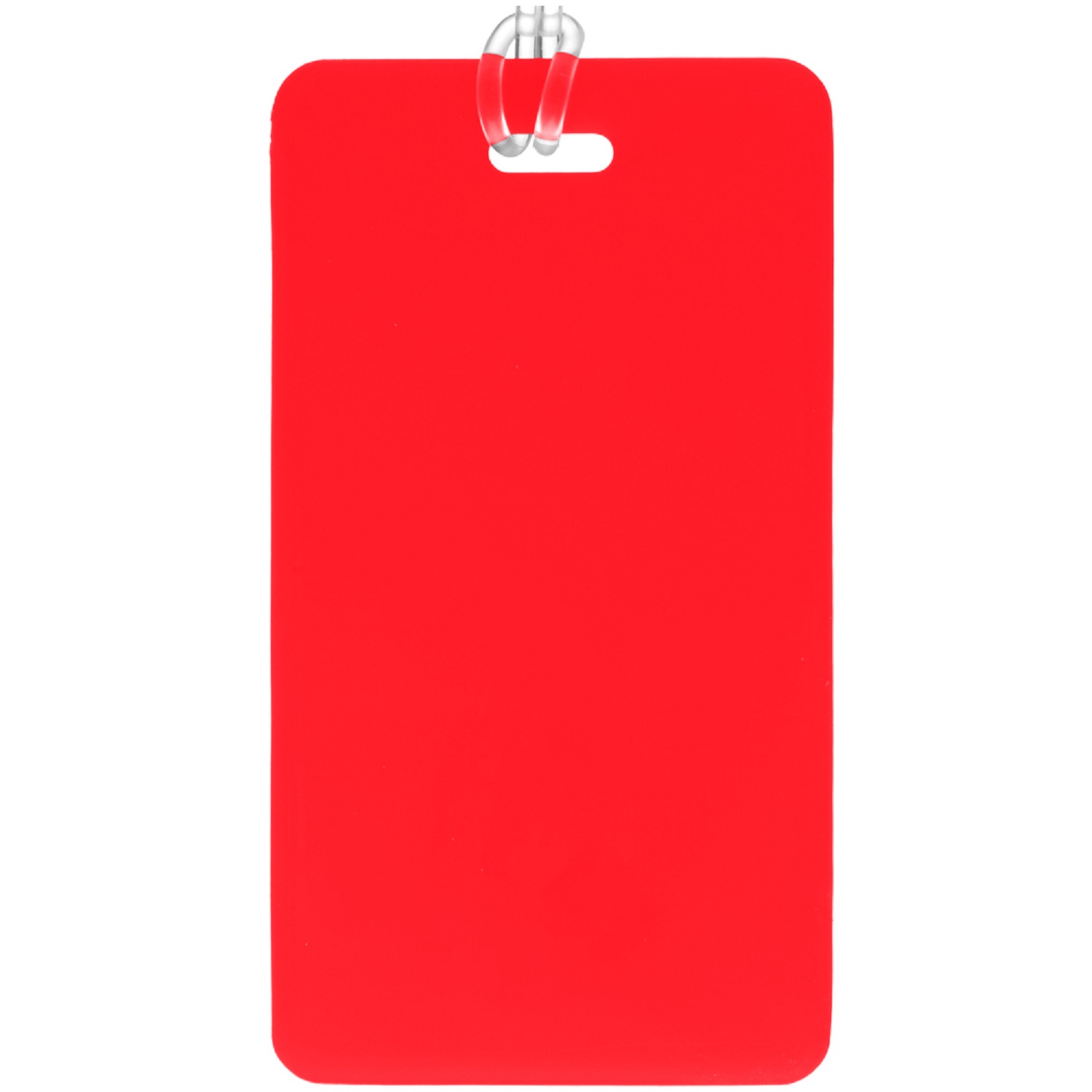 Plastic Luggage Tag with PVC Strap 20