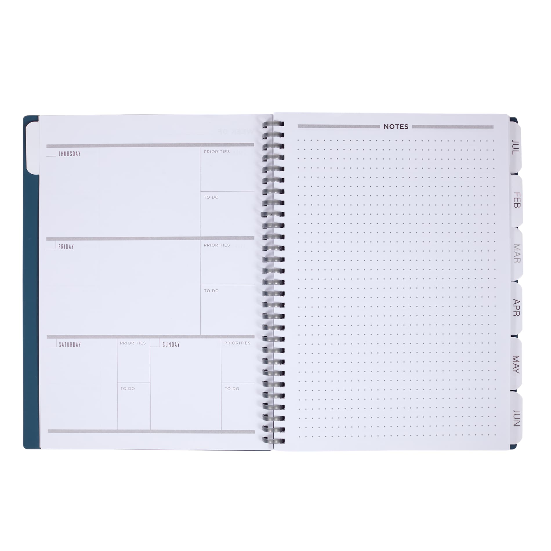 Wellable™ Plan Well Undated Planner Journal 60