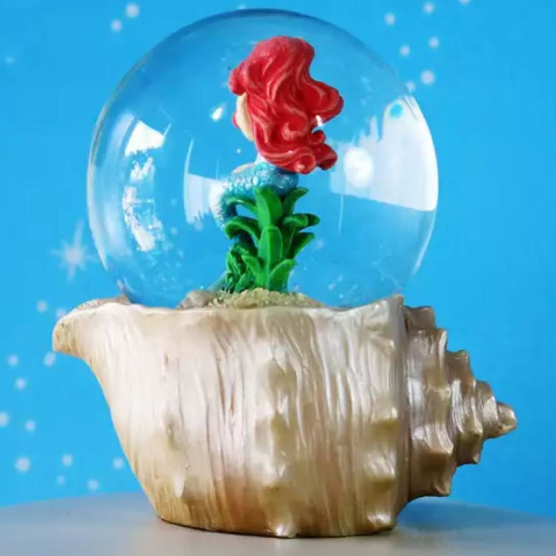 Custom Mermaid Snow Globe 3