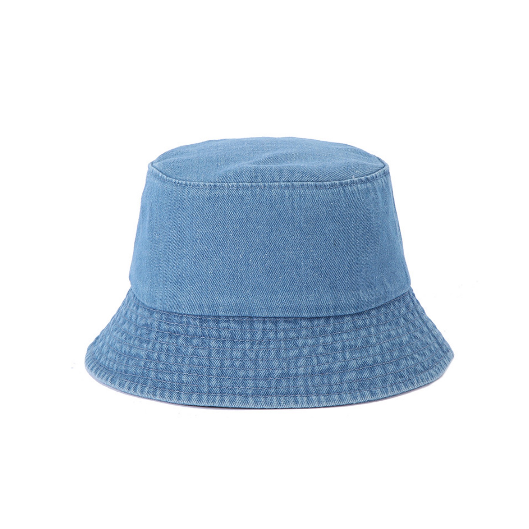 Plain Color Cotton Bucket Hat 2