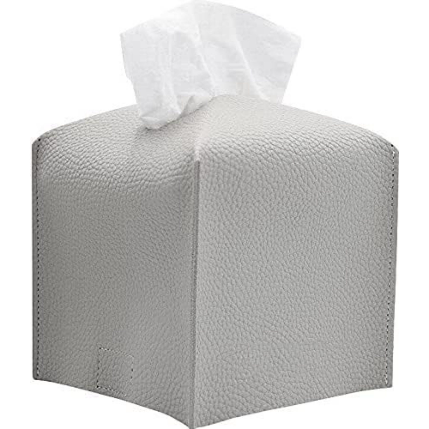 Square Leather Tissue Box 7