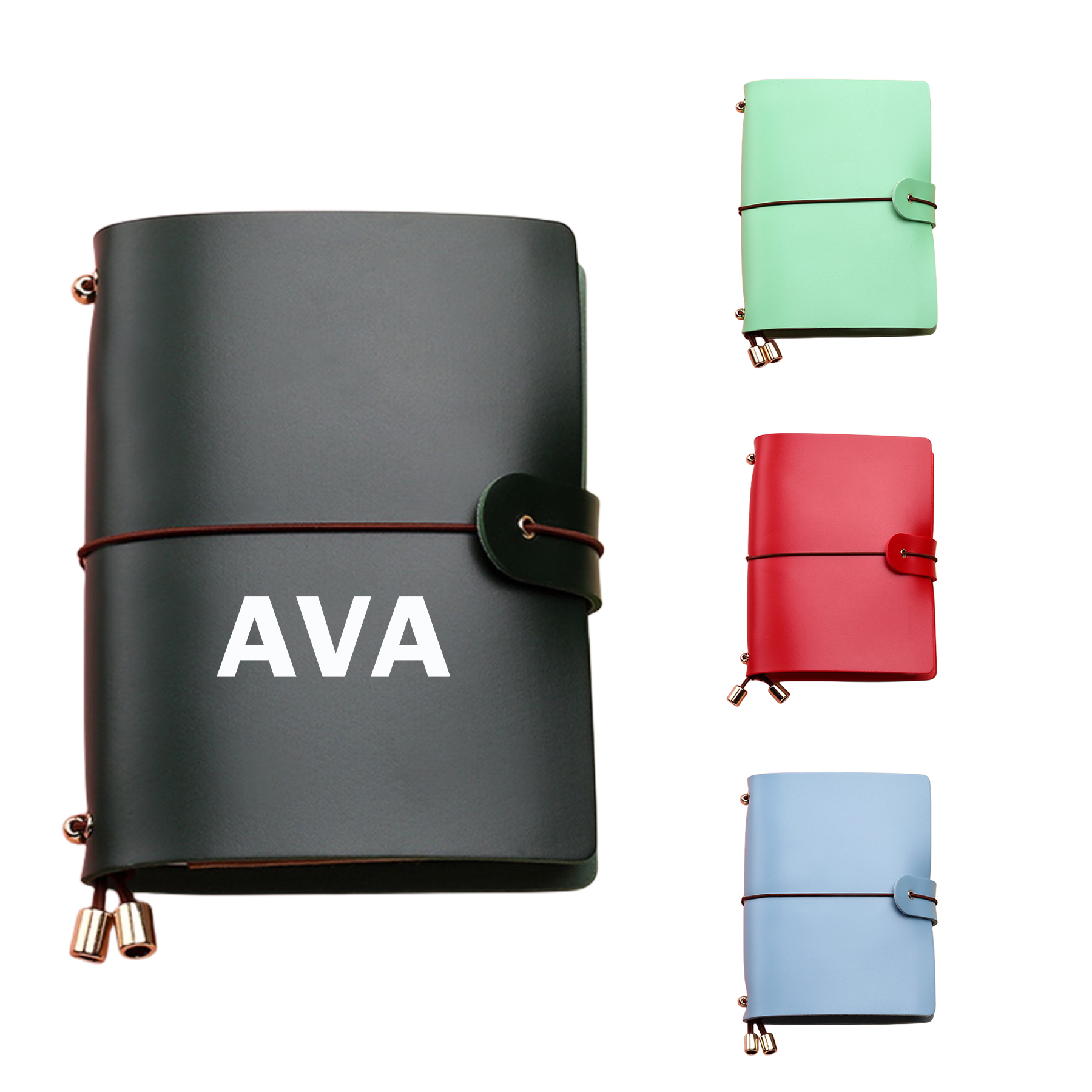PU Leather Strap Notebook 11