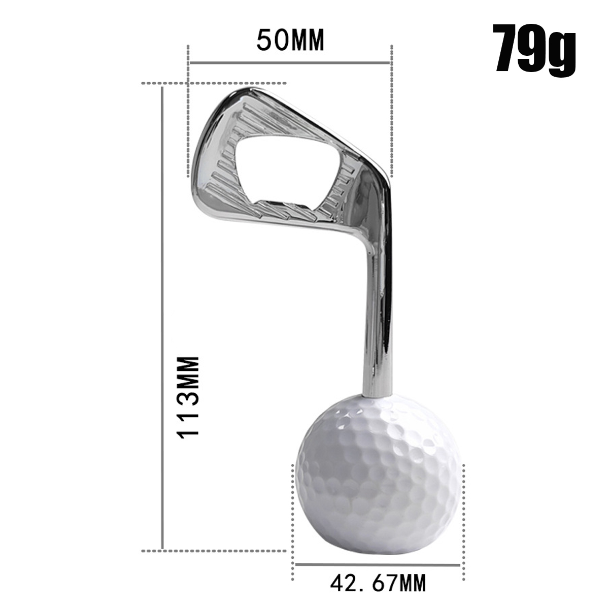 Golf Ball Shape Bottle Opener 3