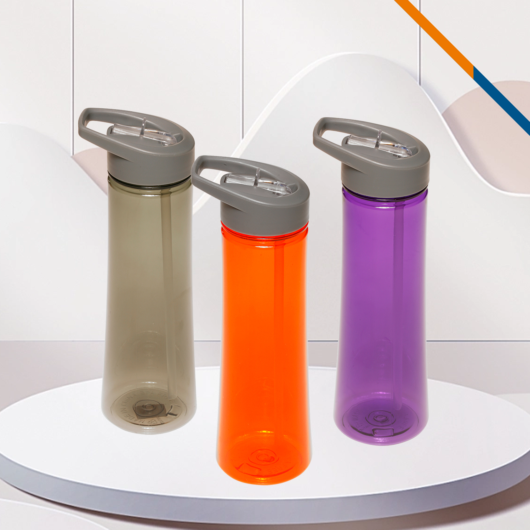 Desmo Plastic Sports Bottle - 22 OZ. 4